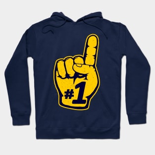 number one foam hand Hoodie